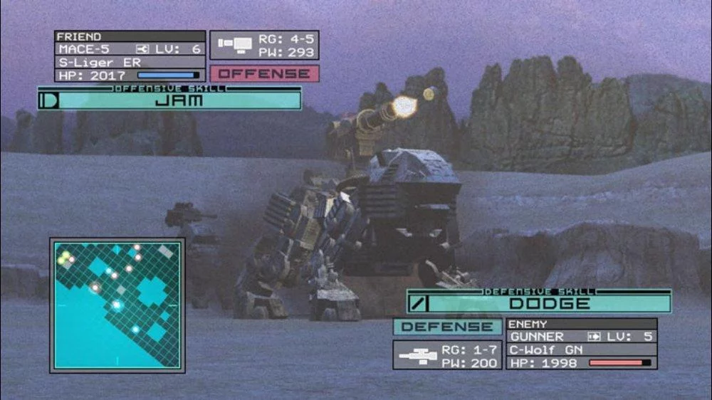 Изображение игры: Zoids Assault