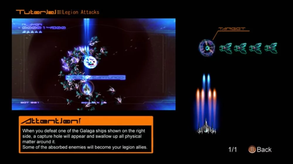 Изображение игры: Galaga Legions