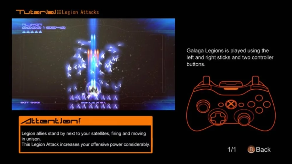 Изображение игры: Galaga Legions