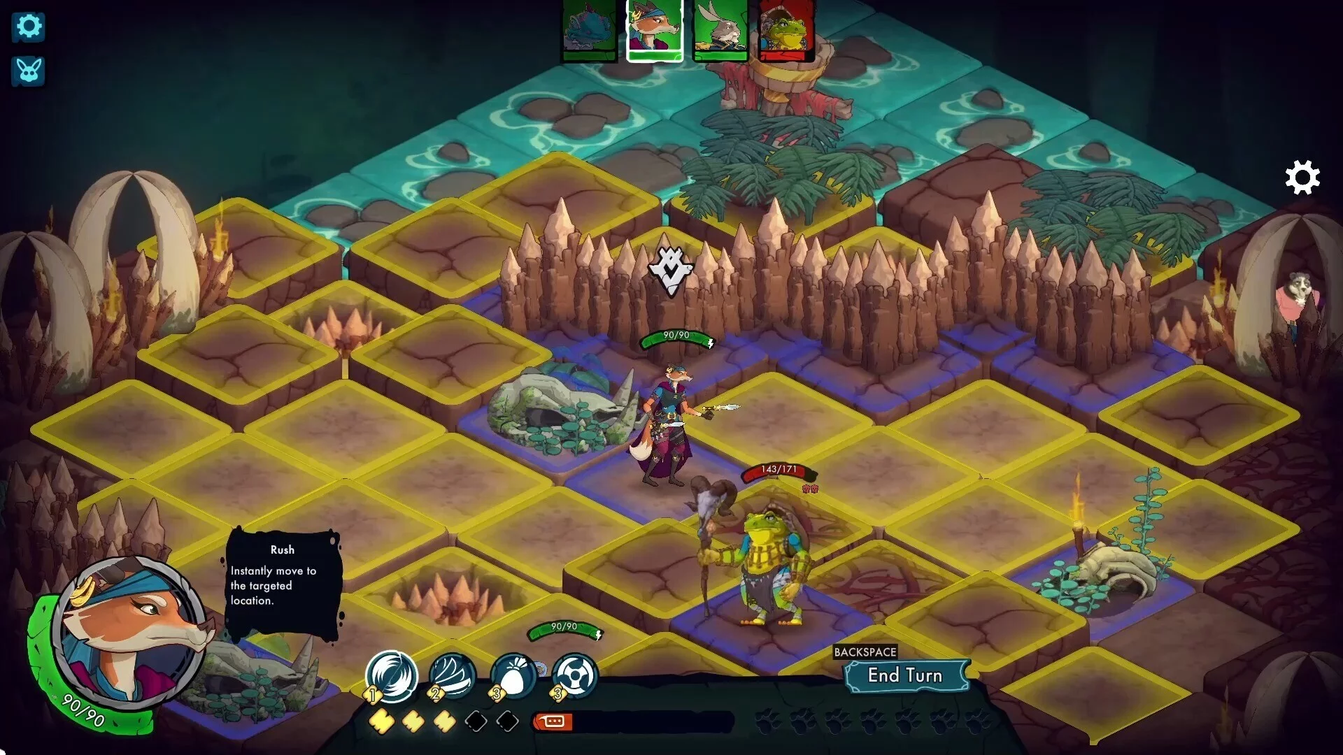 Изображение игры: Untamed Tactics
