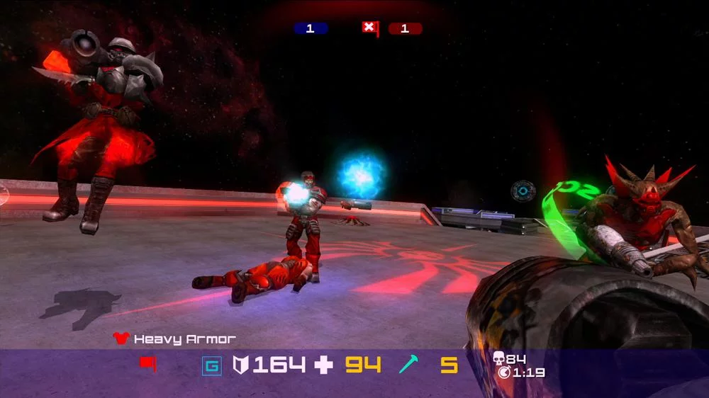 Изображение игры: Quake Arena Arcade