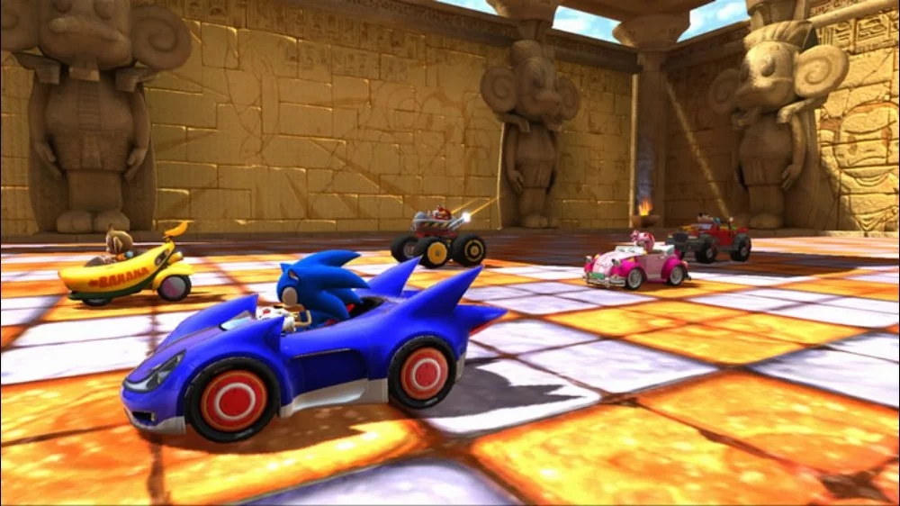 Изображение игры: Sonic & SEGA Racing