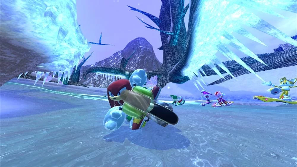 Изображение игры: SONIC FREE RIDERS