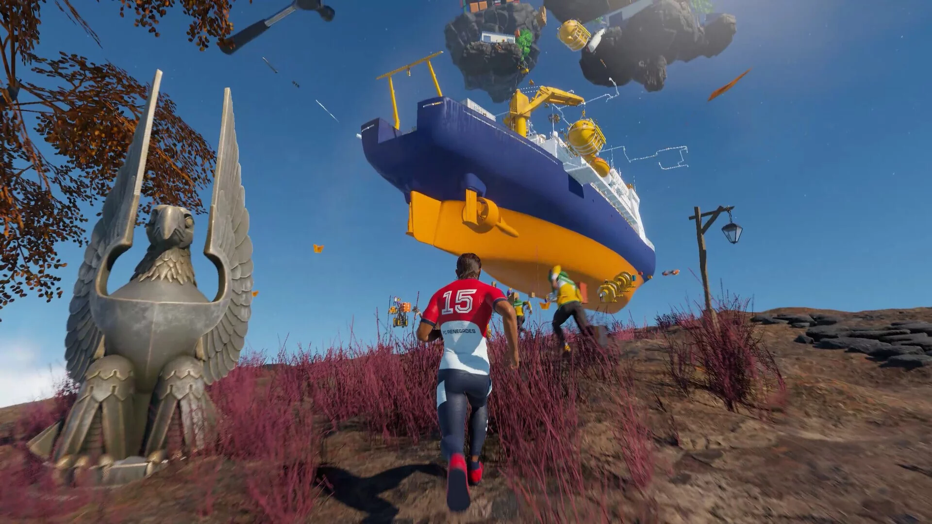 Изображение игры: RUSH: RUN UP SUPER HIGH