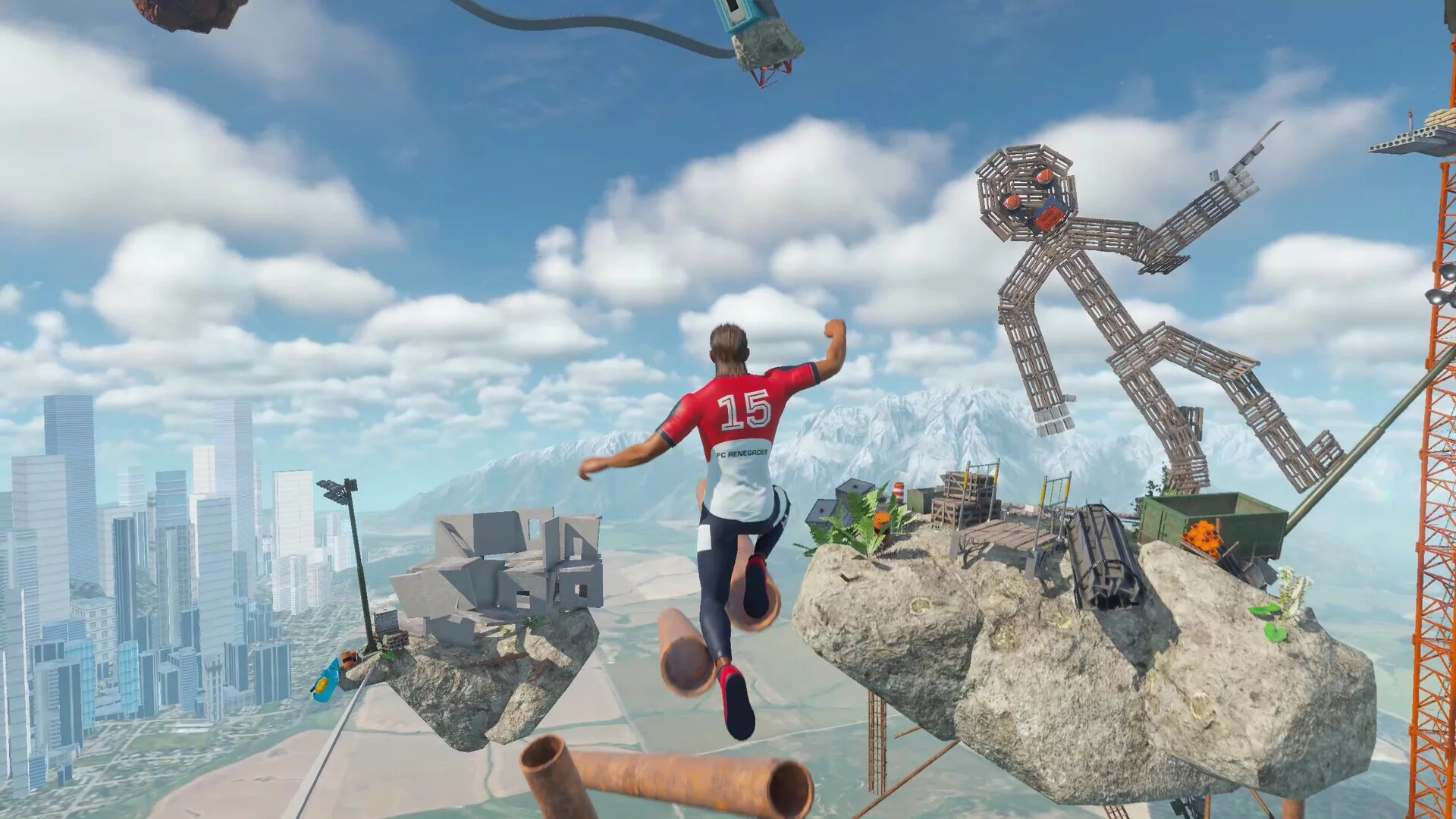 Изображение игры: RUSH: RUN UP SUPER HIGH