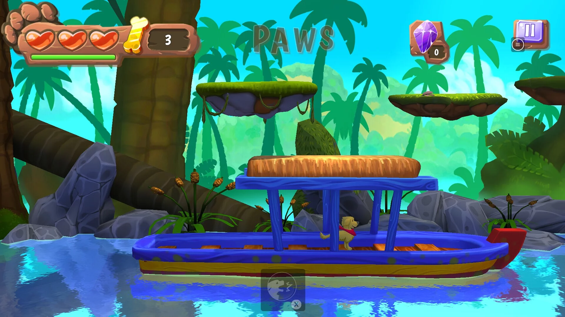 Изображение игры: Jumpy Paws - World Adventures