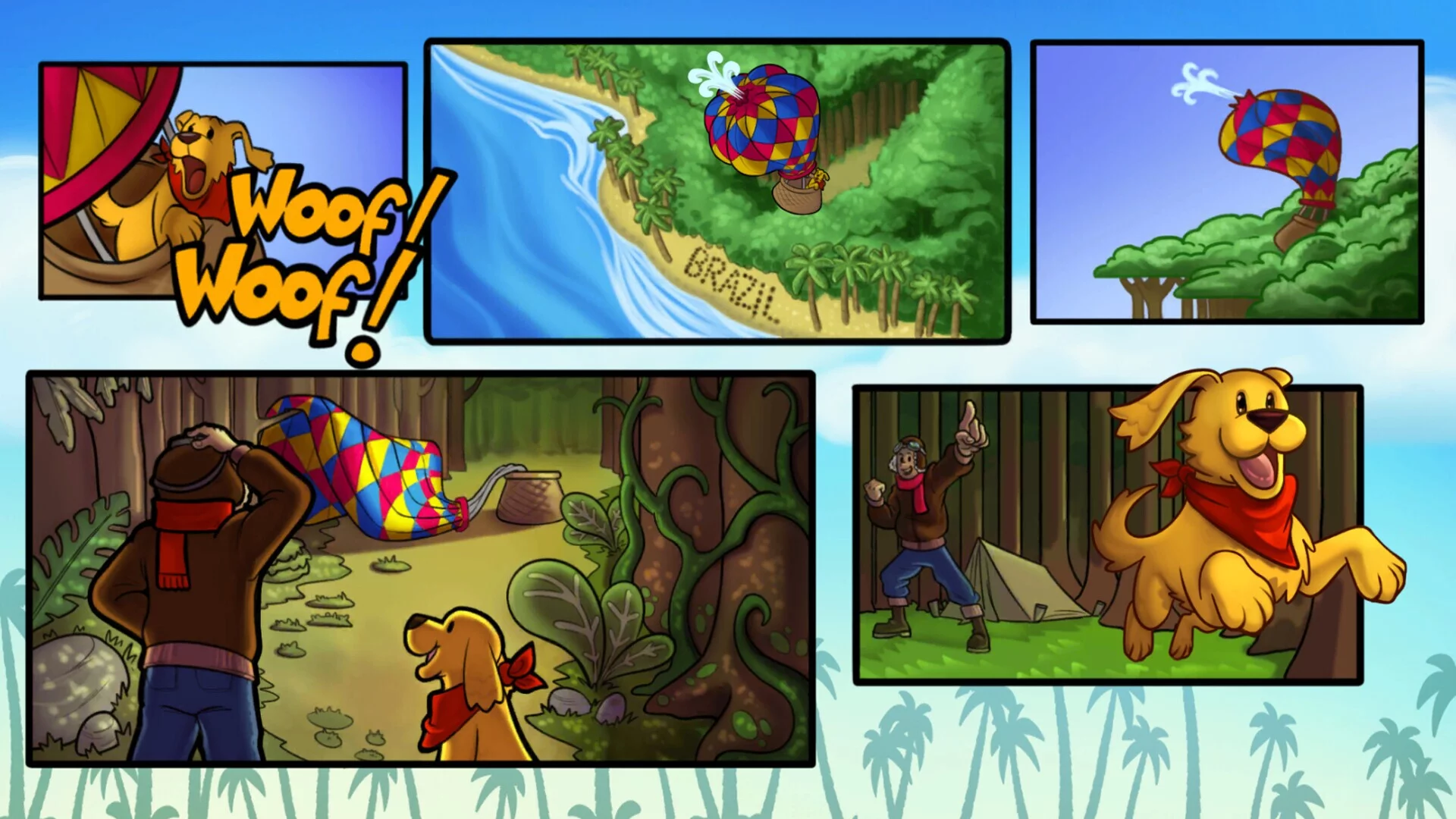 Изображение игры: Jumpy Paws - World Adventures