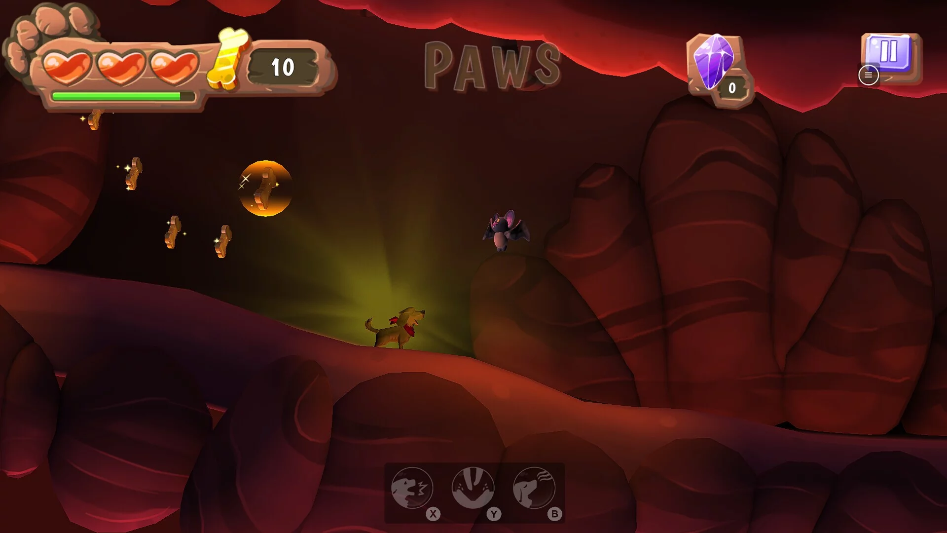 Изображение игры: Jumpy Paws - World Adventures