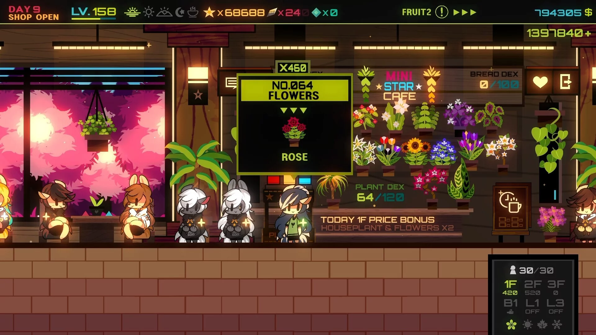 Изображение игры: Mini Garden Cafe