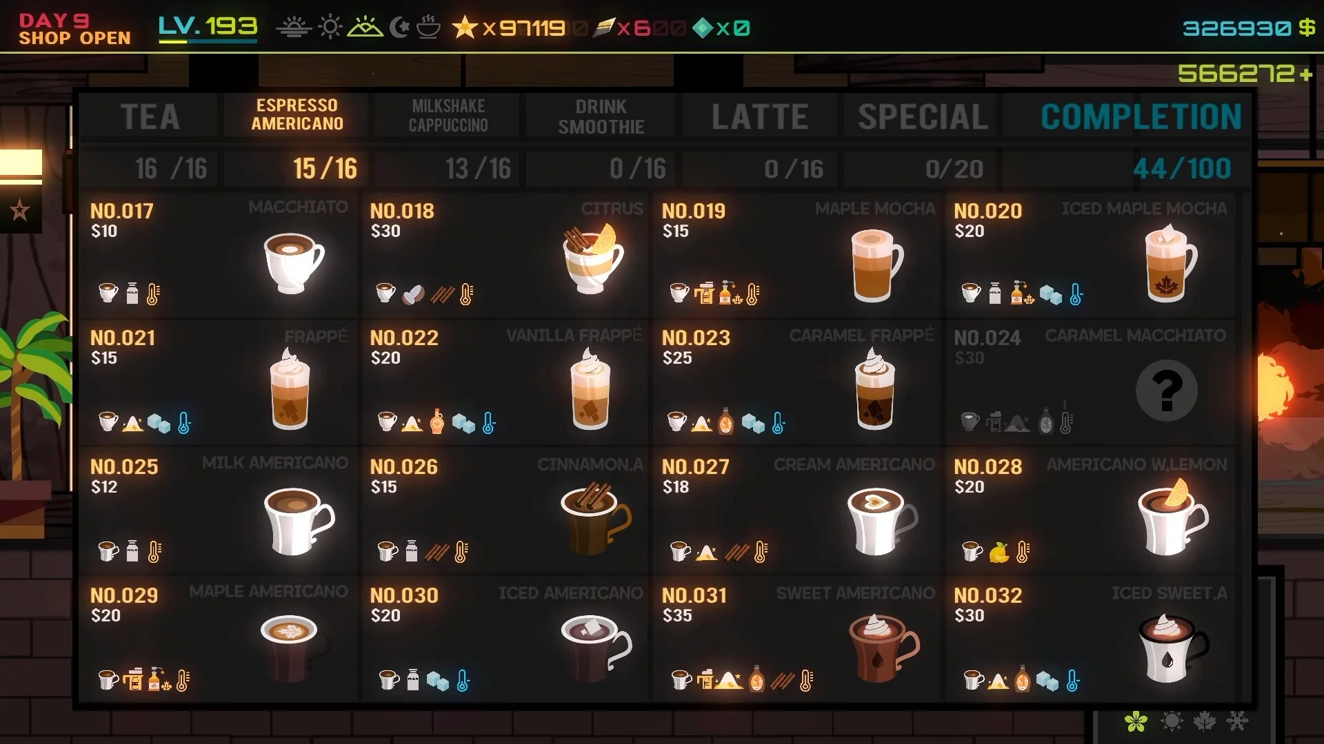 Изображение игры: Mini Garden Cafe