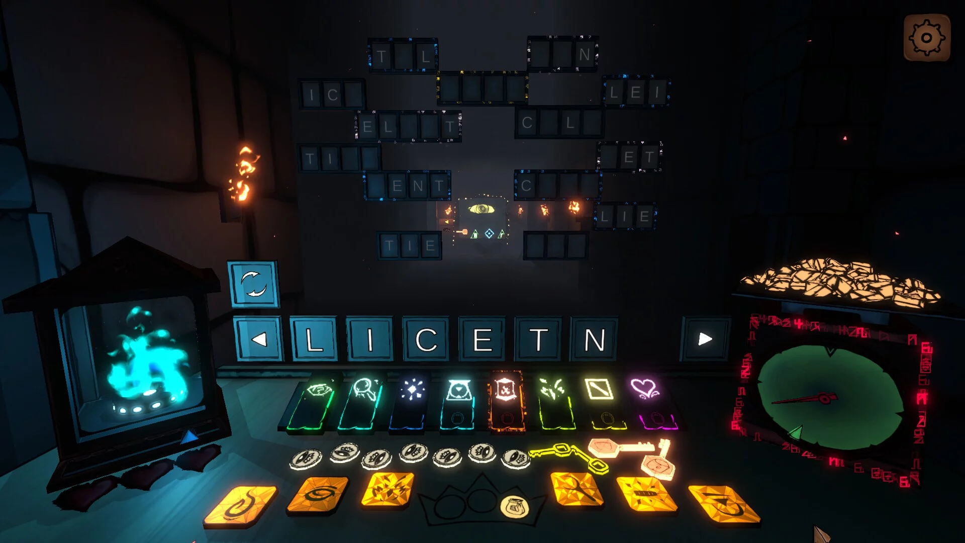 Изображение игры: Word Dungeons