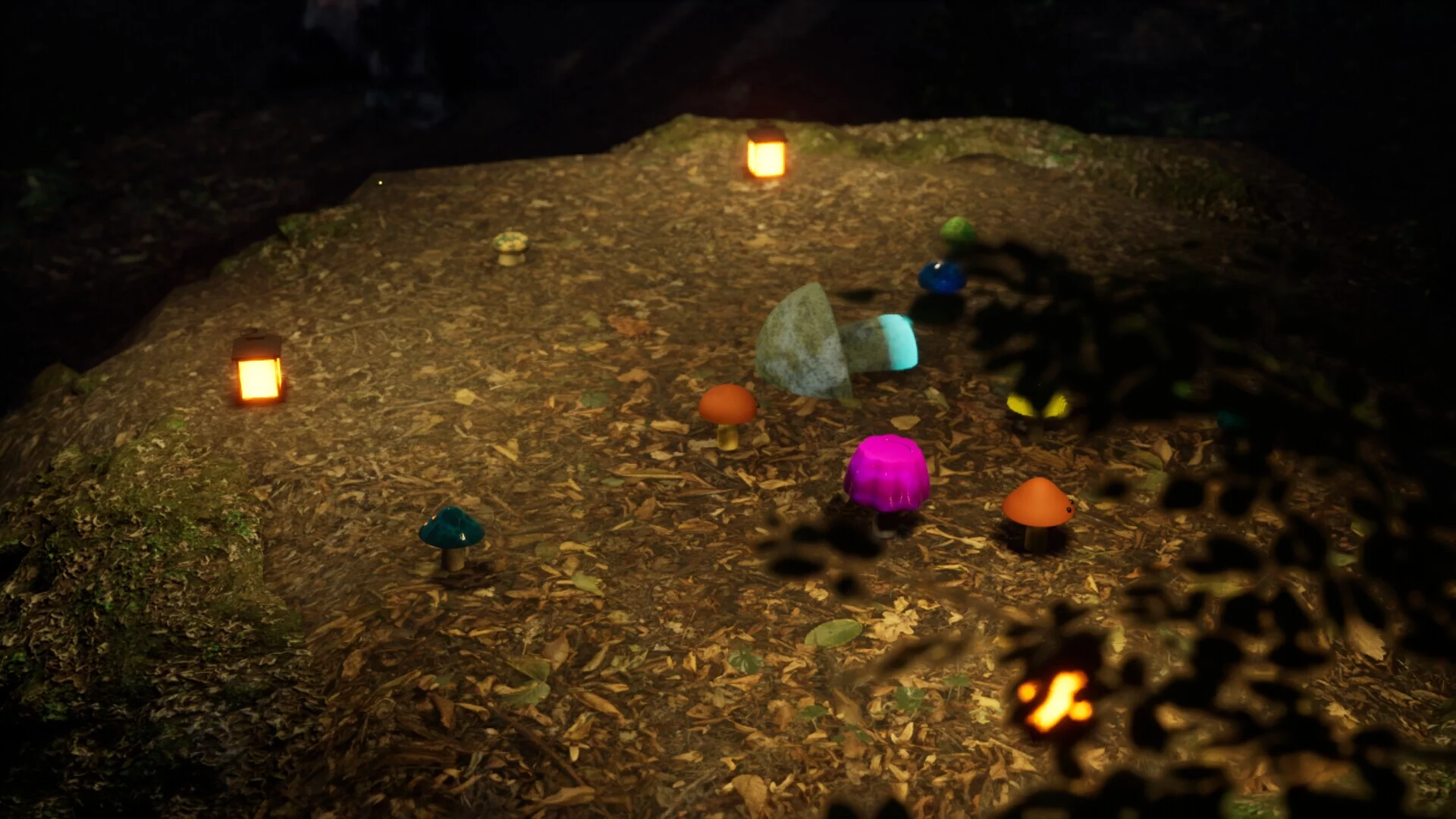Изображение игры: Bizarre Mushroom Cycle Simulator