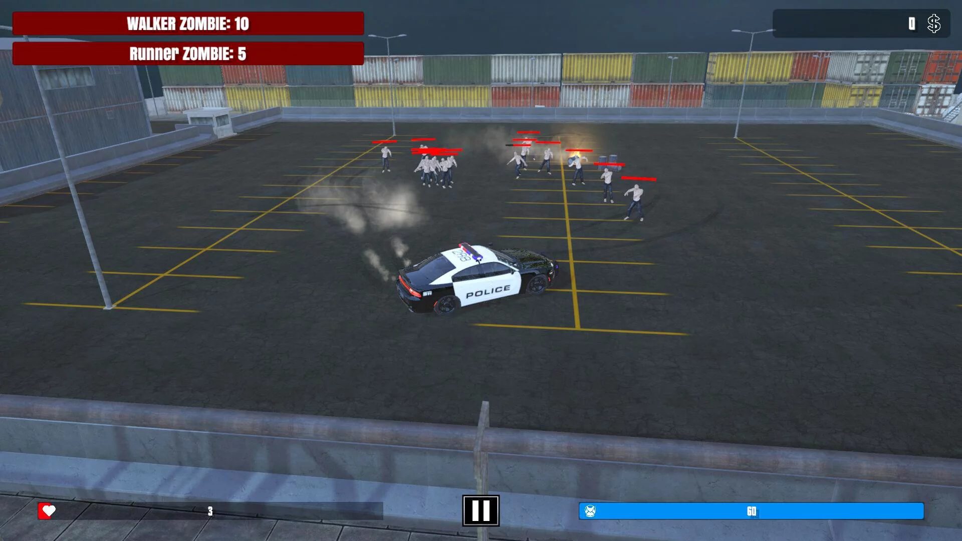 Изображение игры: Drift Cars Zombie Crusher