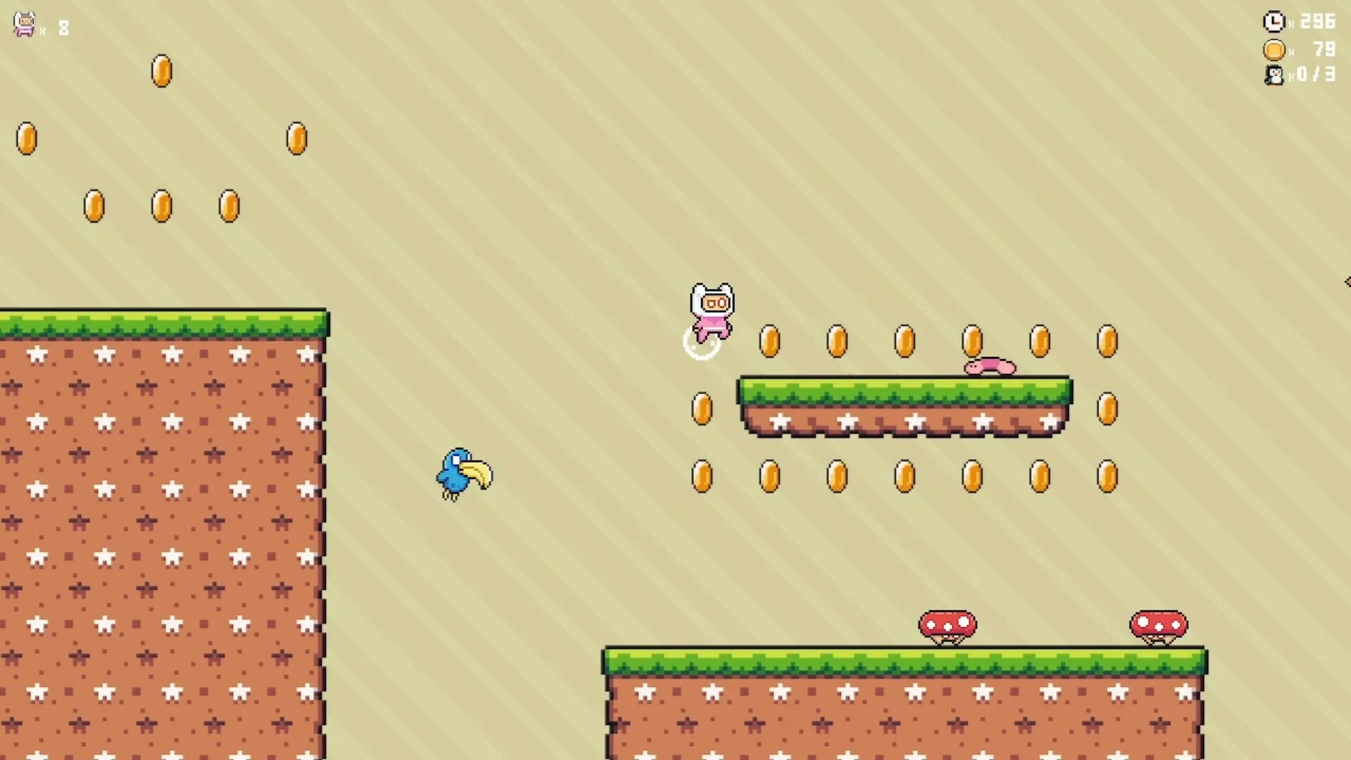 Изображение игры: Pink Man Adventure