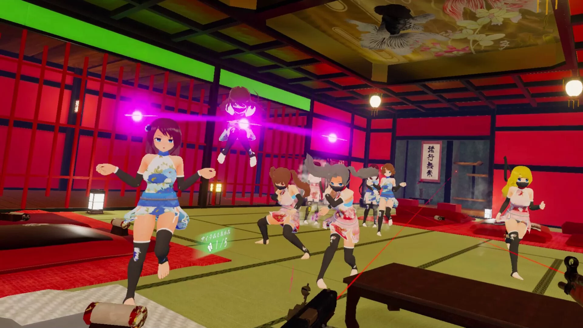 Изображение игры: Oedo Trigger VR!!