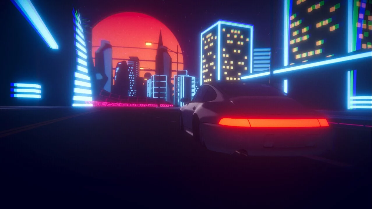 Изображение игры: Midnight Thunder Drive