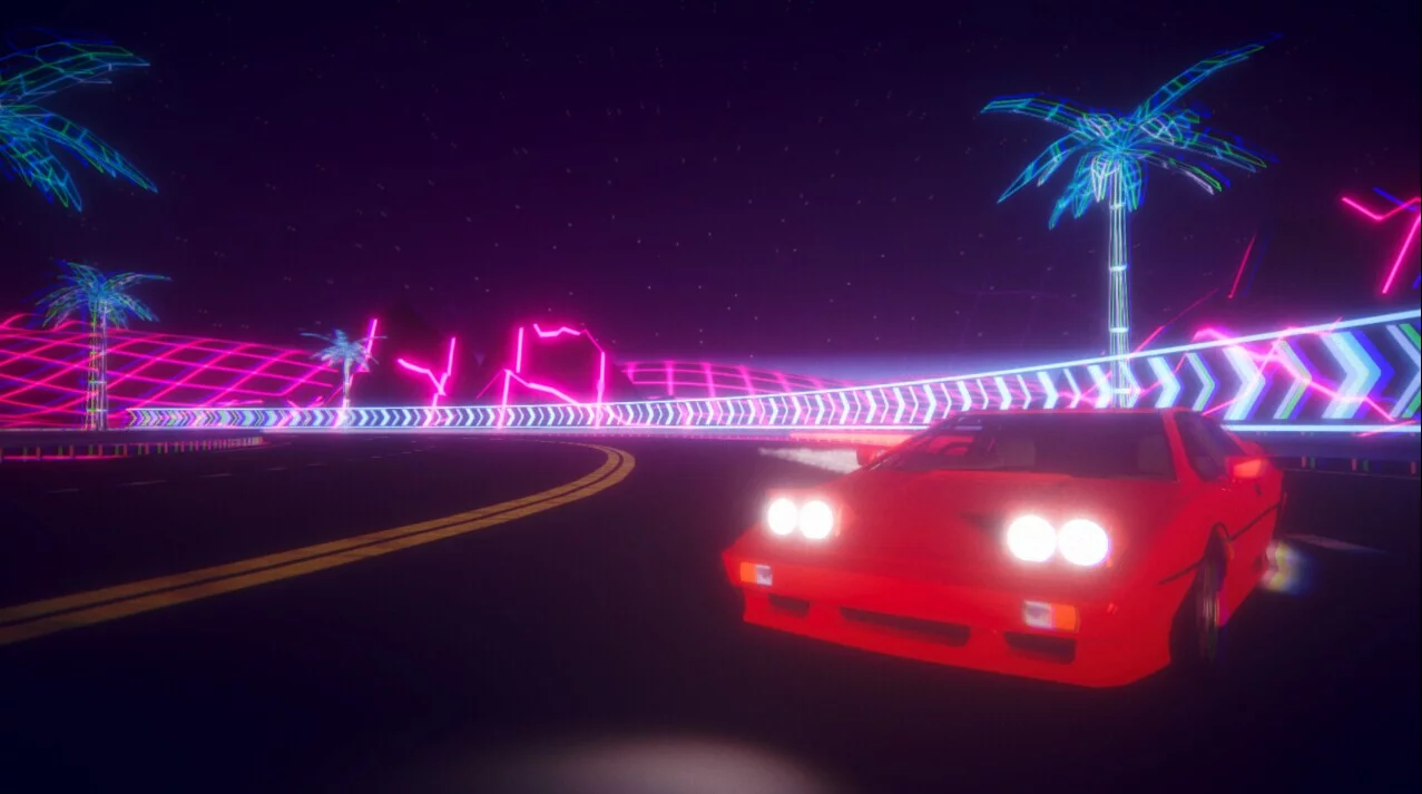 Изображение игры: Midnight Thunder Drive