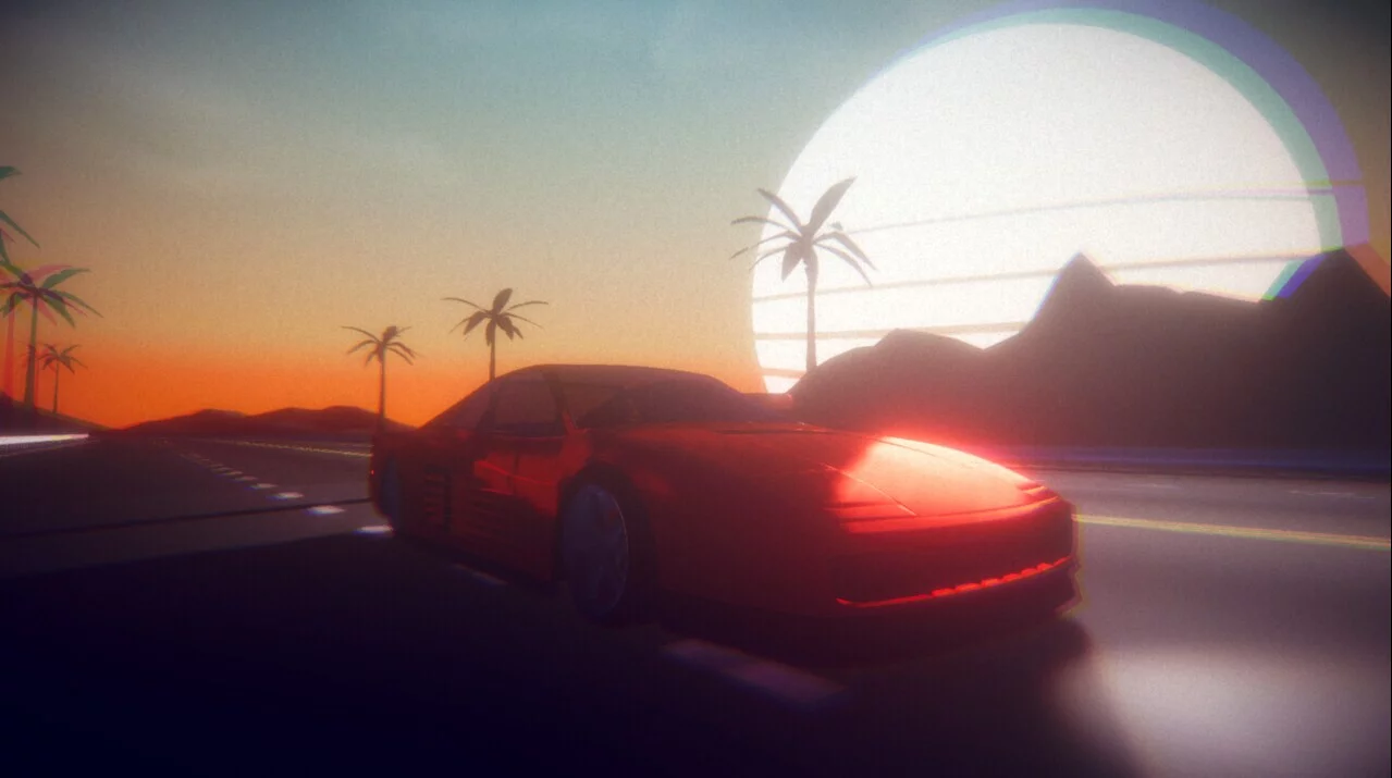 Изображение игры: Midnight Thunder Drive