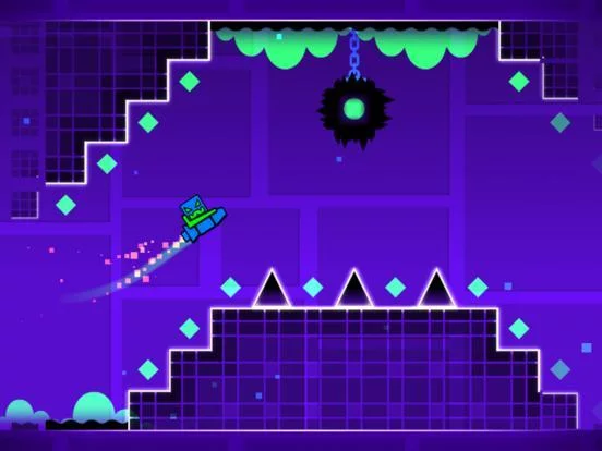 Изображение игры: Geometry Dash Lite