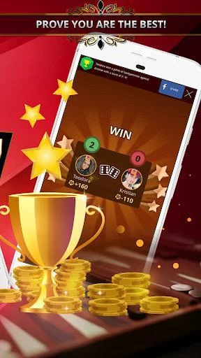 Изображение игры: VIP Backgammon Free: Play Backgammon Online