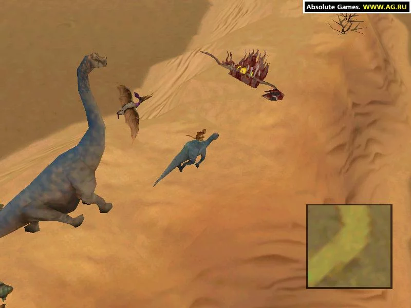 Изображение игры: Disney's Dinosaur