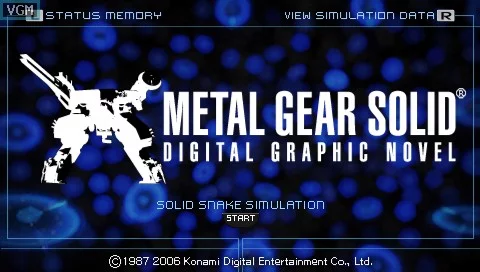 Изображение игры: Metal Gear Solid: Digital Graphic Novel
