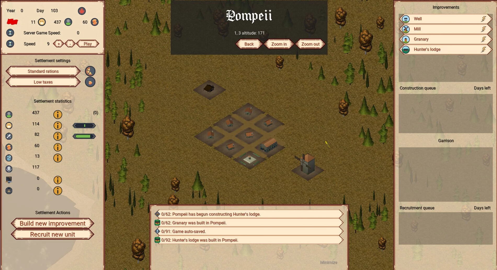 Изображение игры: Time and Time again - a Strategy game