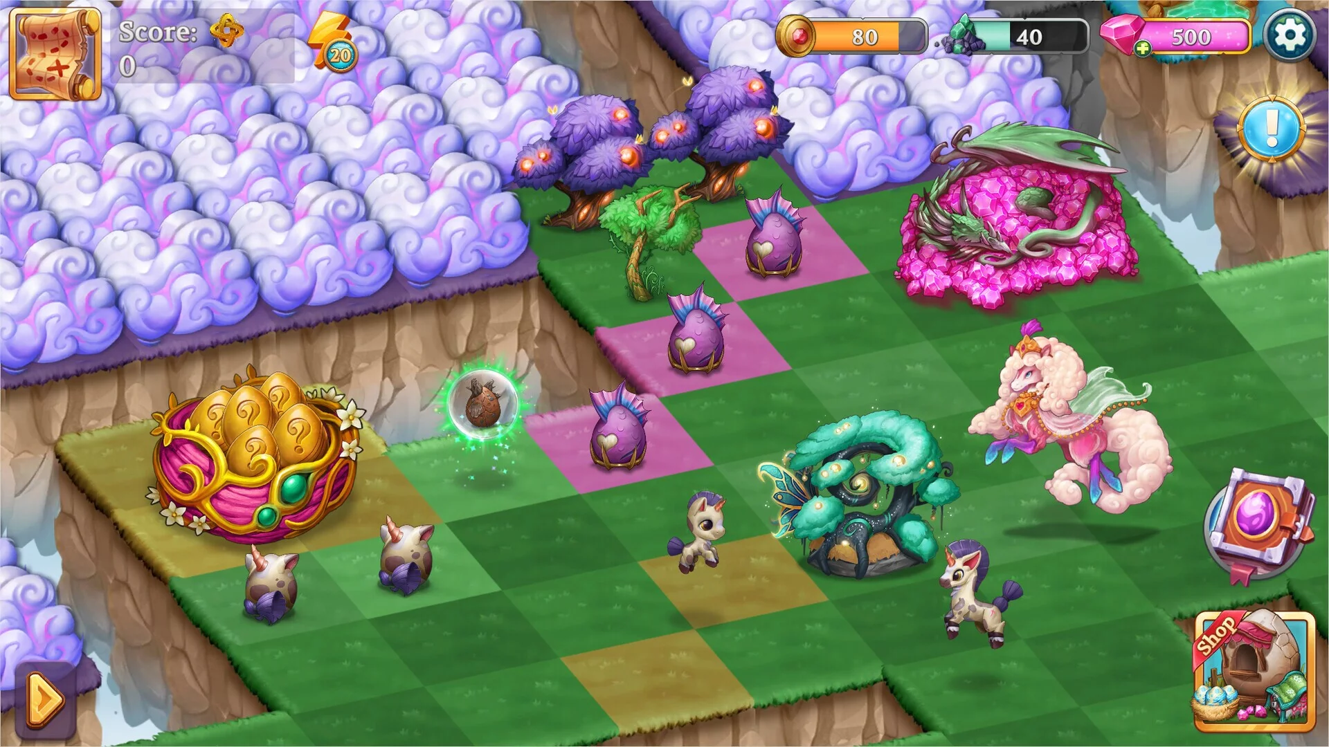 Изображение игры: Merge Adventure: Magic Dragons