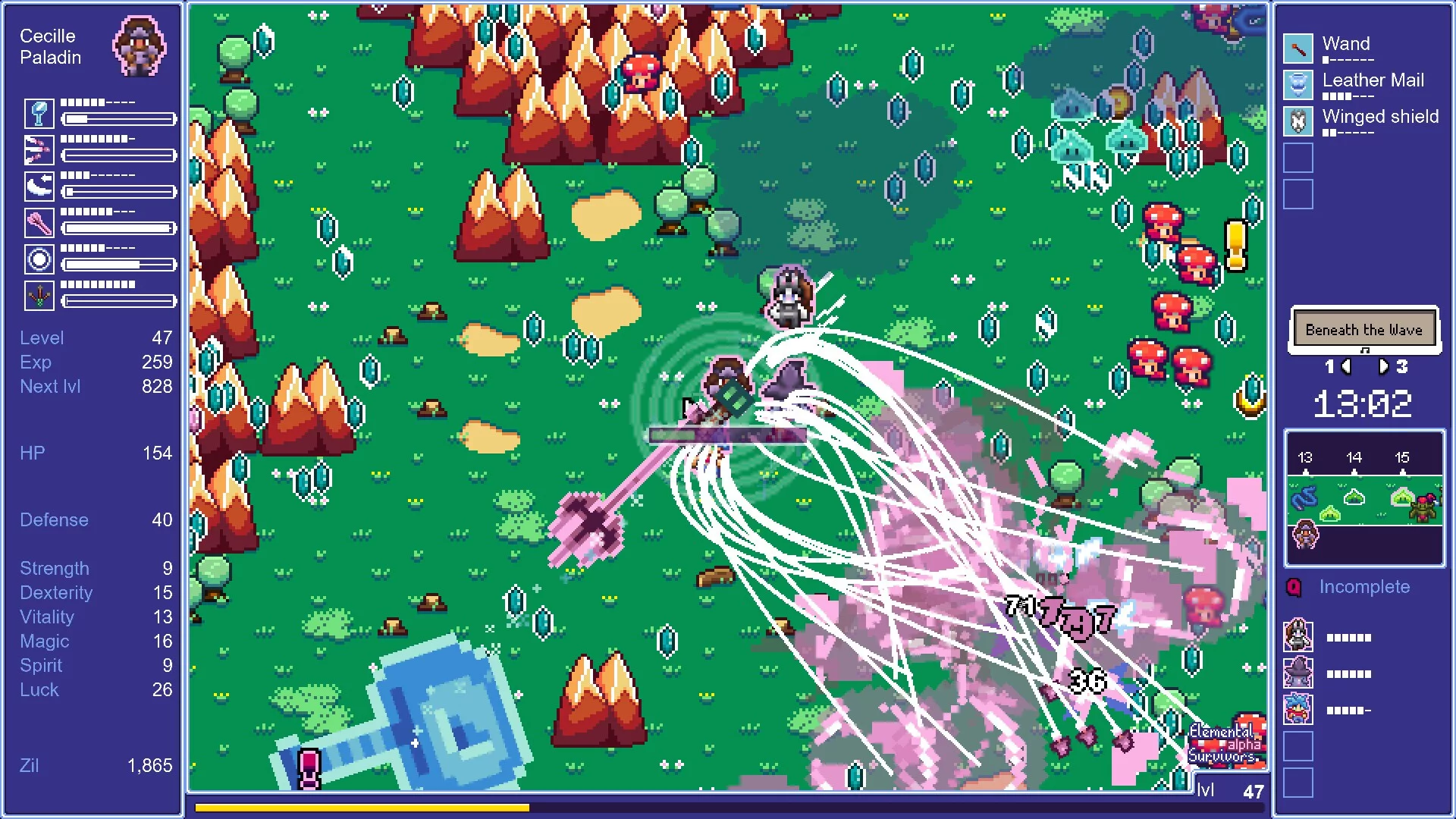 Изображение игры: Elemental Survivors