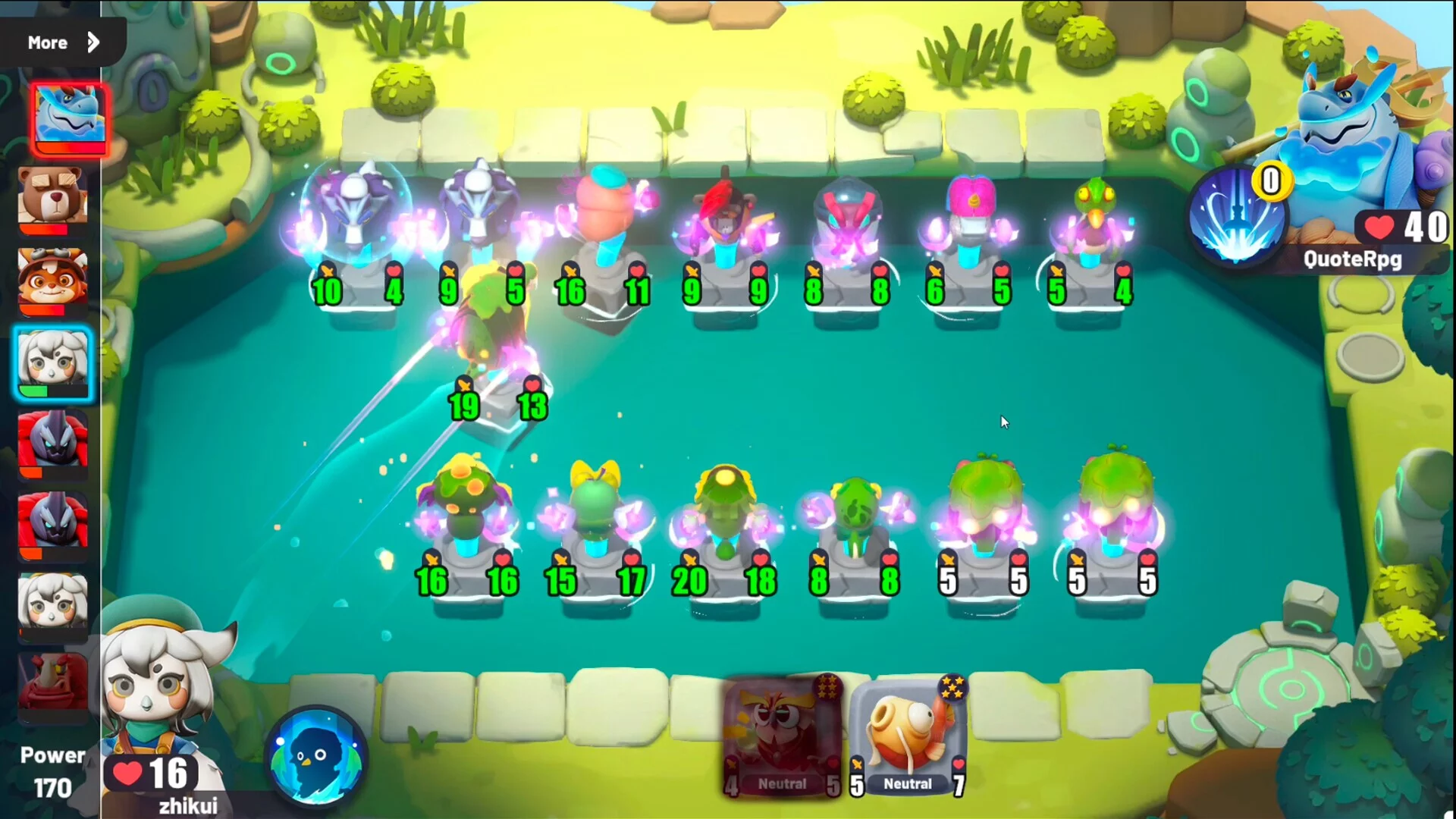 Изображение игры: Fight! Olyn Island