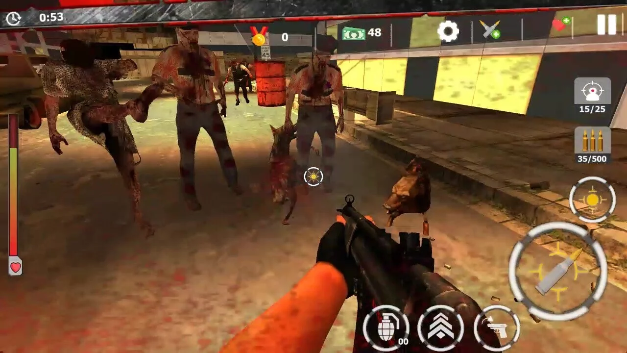 Изображение игры: Zombie Survivor: Undead City Attack