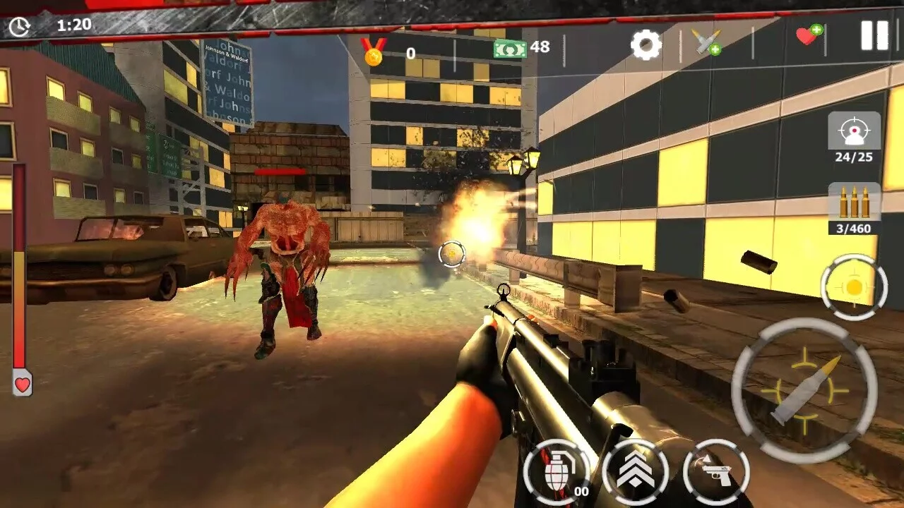 Изображение игры: Zombie Survivor: Undead City Attack