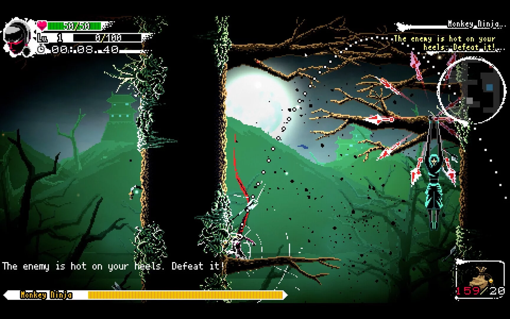 Изображение игры: Ninja or Die: Shadow of the Sun