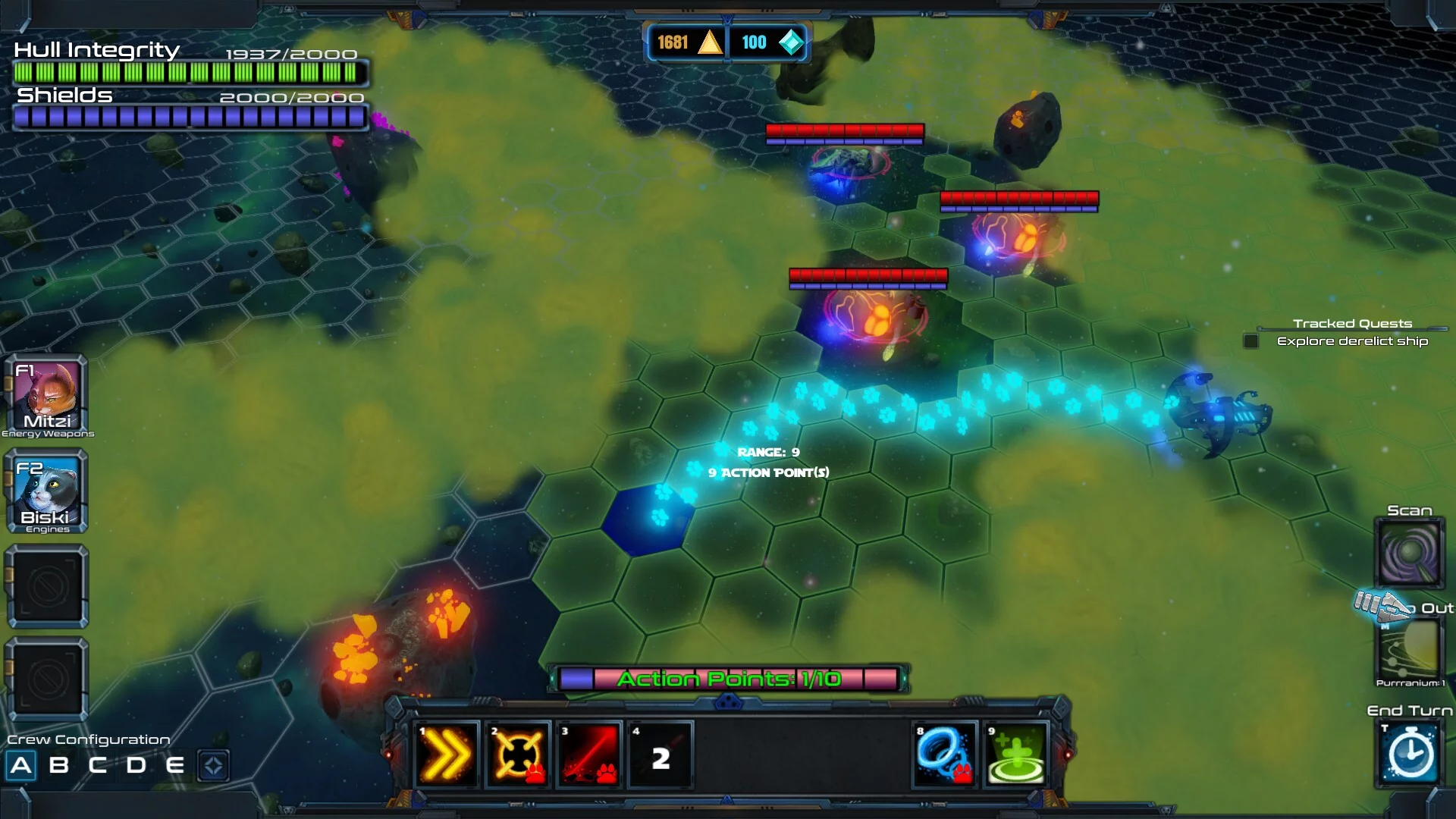 Изображение игры: Space Cats Tactics