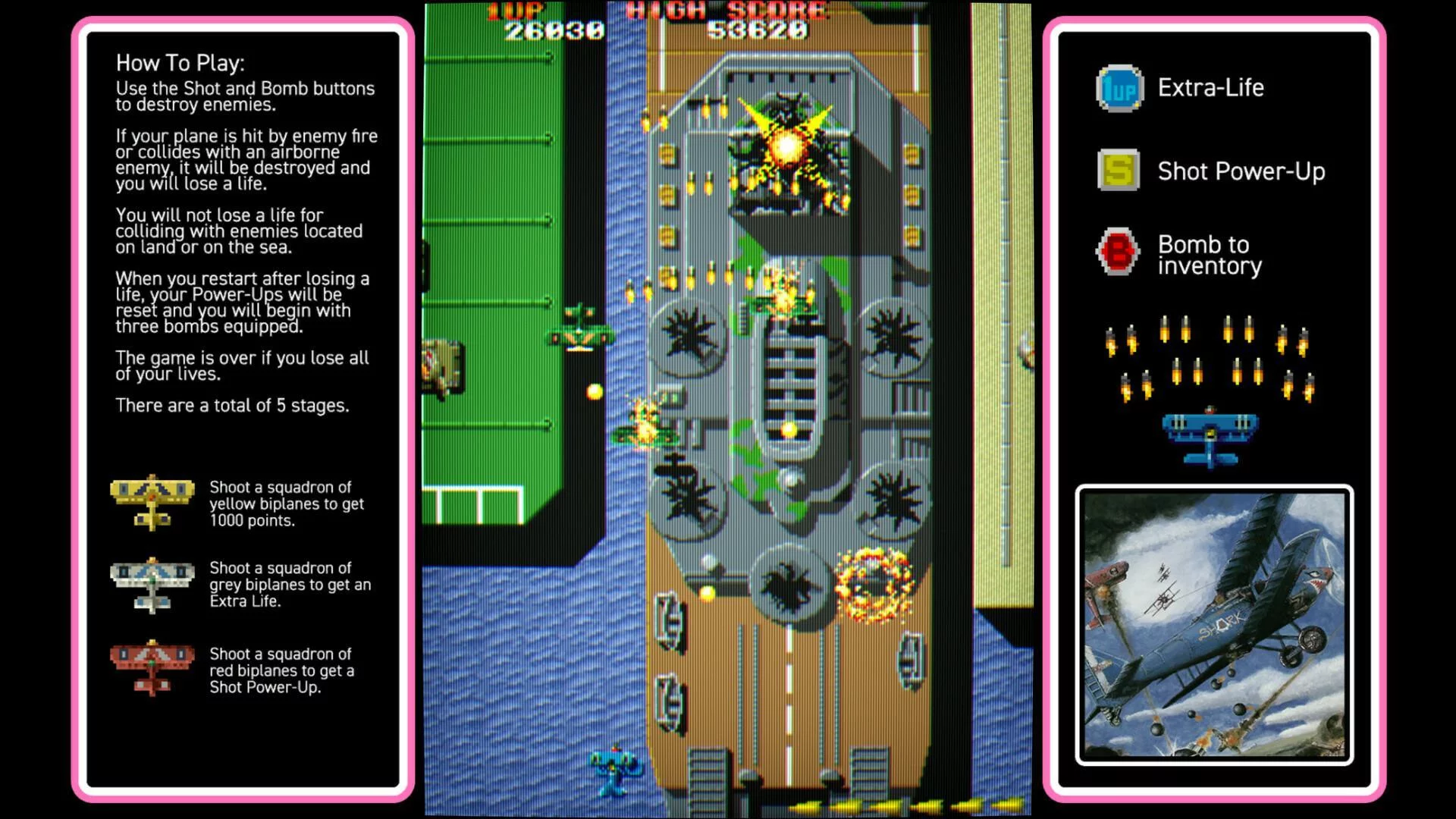 Изображение игры: Flying Shark