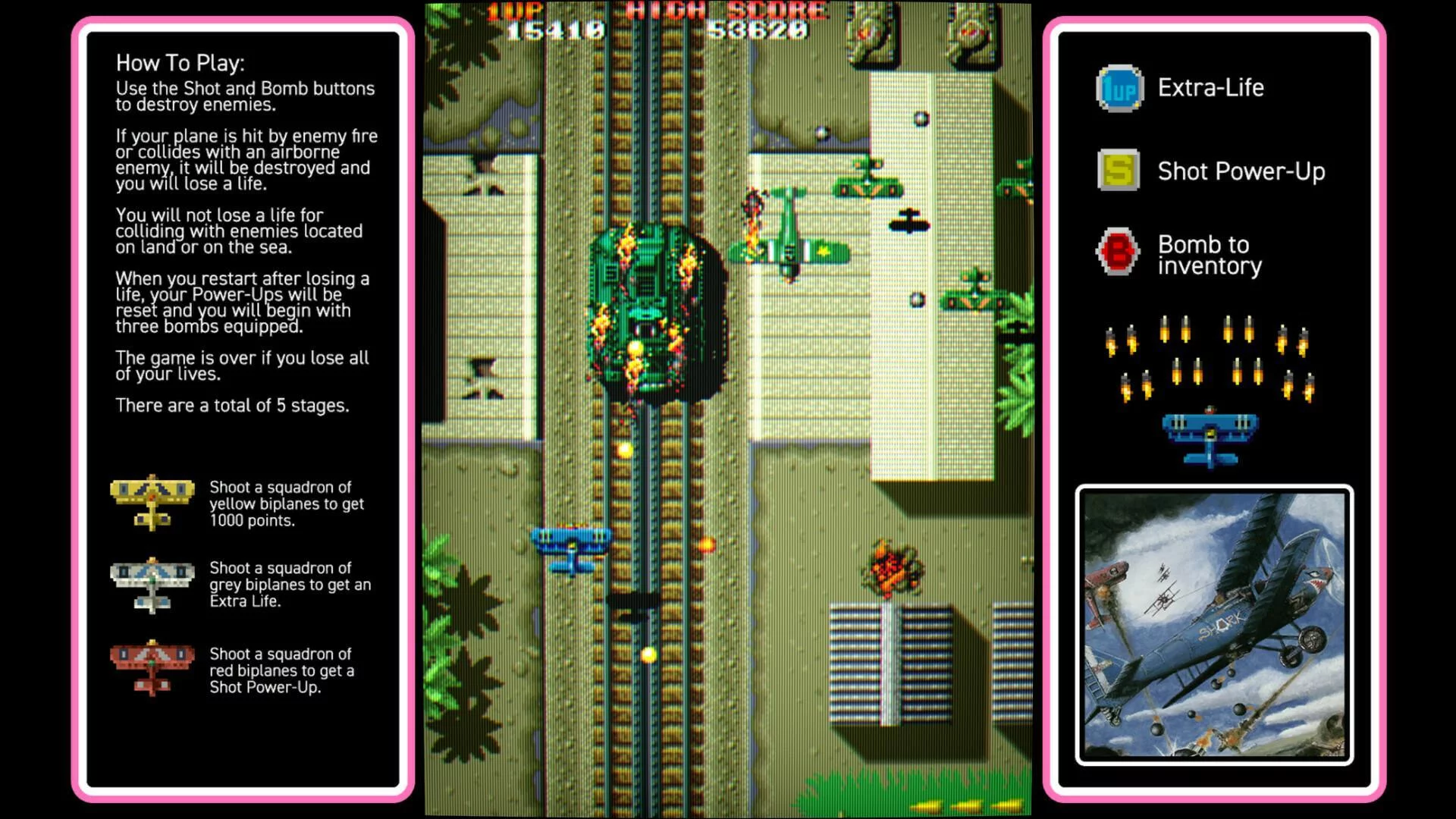 Изображение игры: Flying Shark