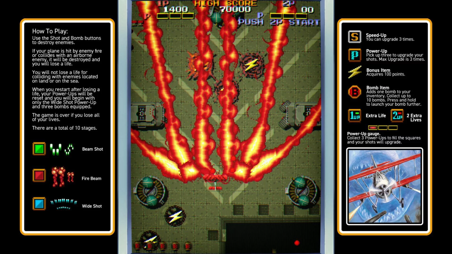 Изображение игры: Fire Shark (2023)