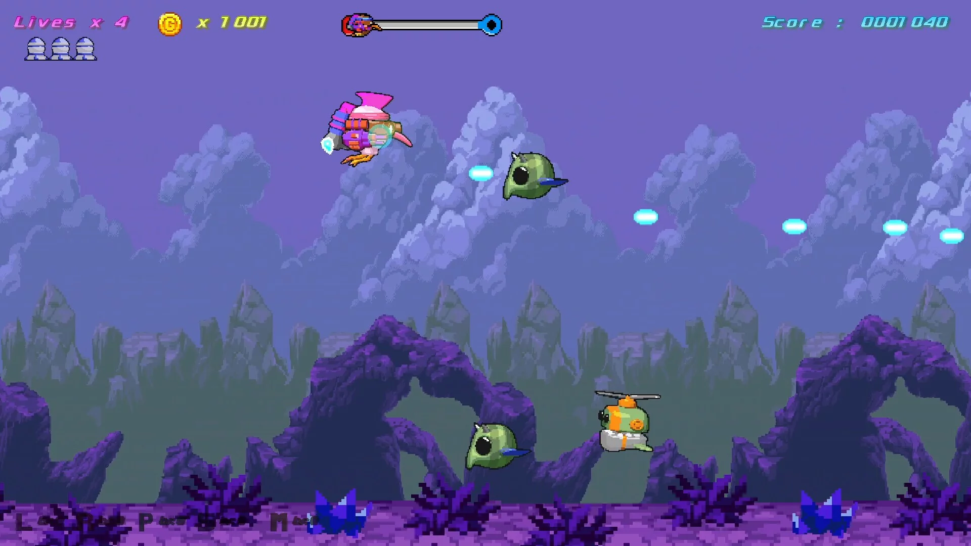 Изображение игры: Jetpack Kiwi
