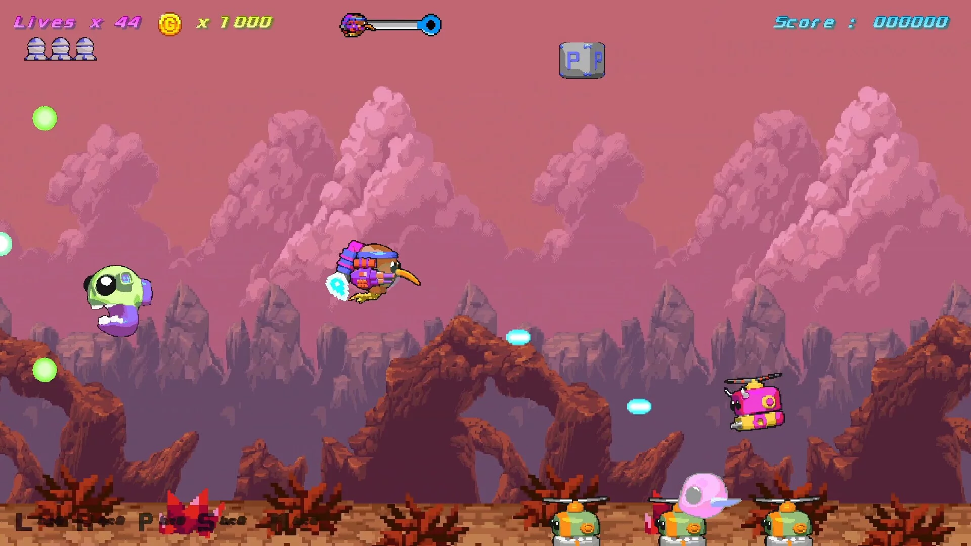 Изображение игры: Jetpack Kiwi