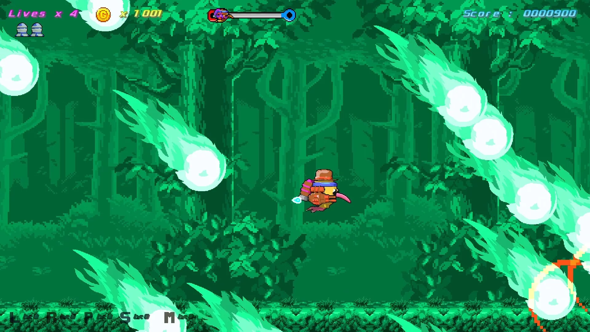 Изображение игры: Jetpack Kiwi