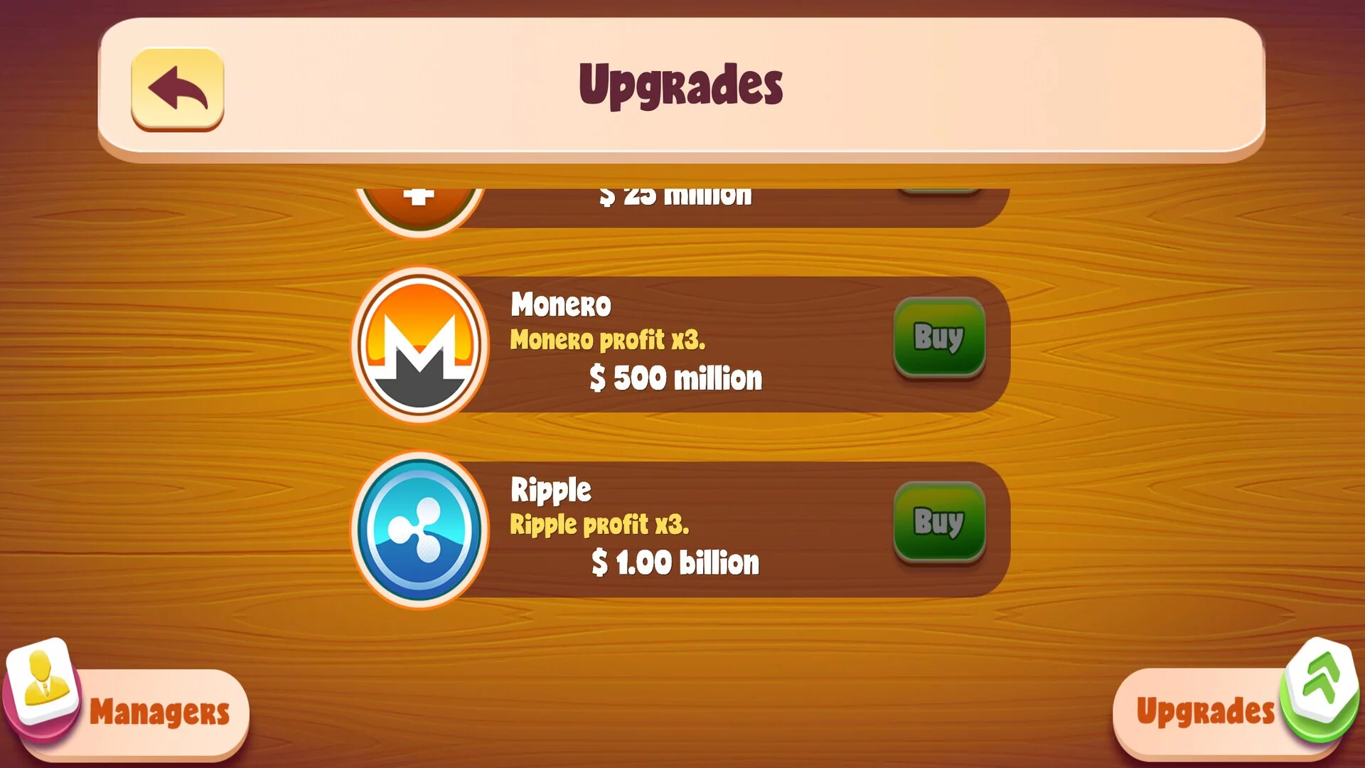 Изображение игры: Idle Crypto Capitalist