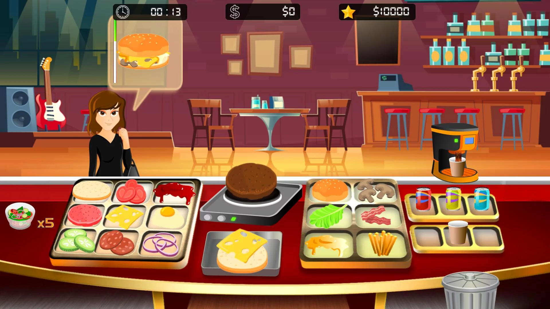 Изображение игры: Burger Restaurant Simulator