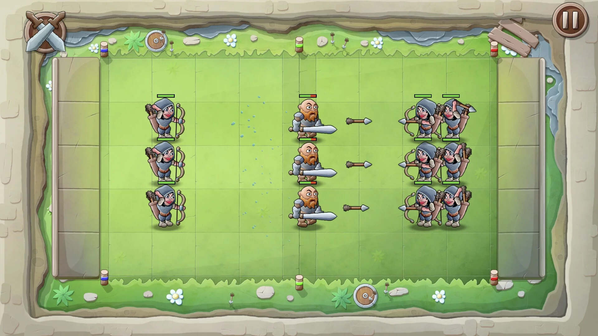Изображение игры: WarWar Battle Kingdom
