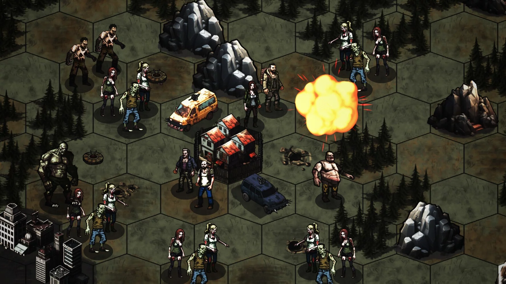 Изображение игры: Commander: Zombie Wars
