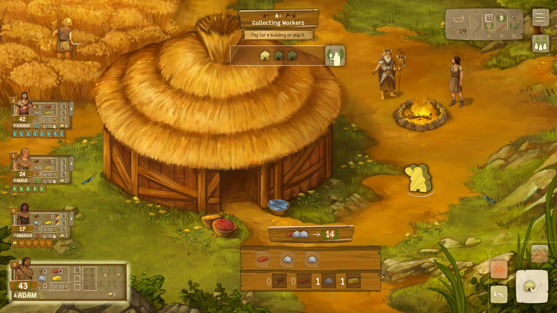 Изображение игры: Stone Age: Digital Edition