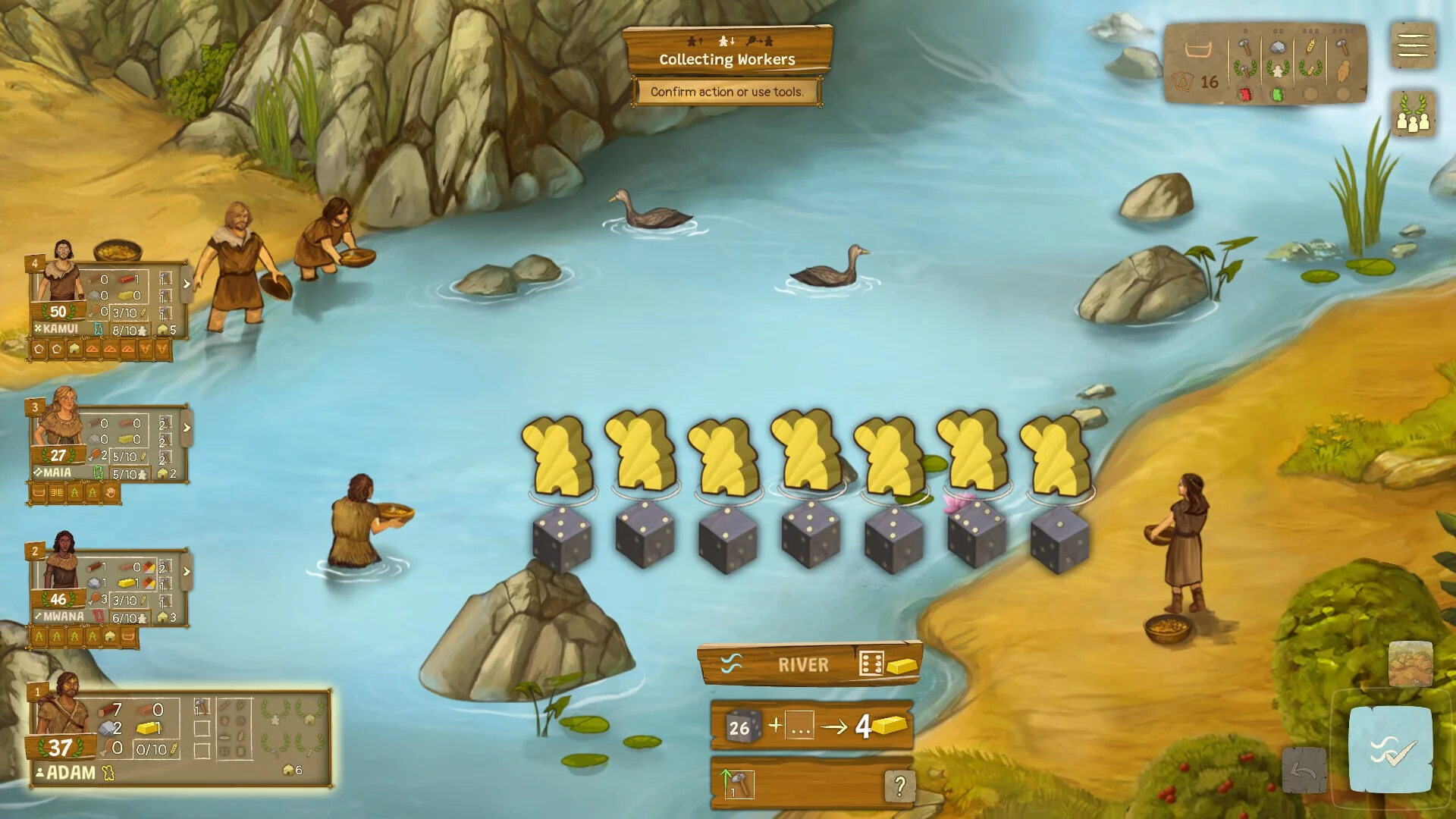 Изображение игры: Stone Age: Digital Edition