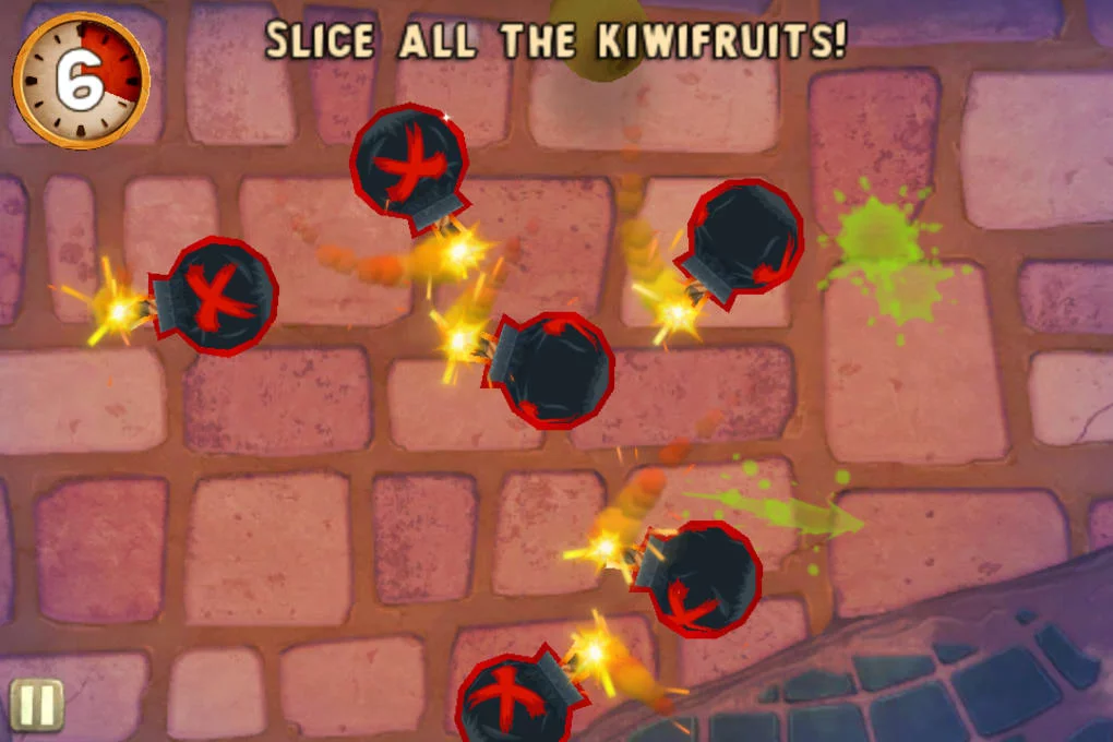 Изображение игры: Fruit Ninja: Puss in Boots