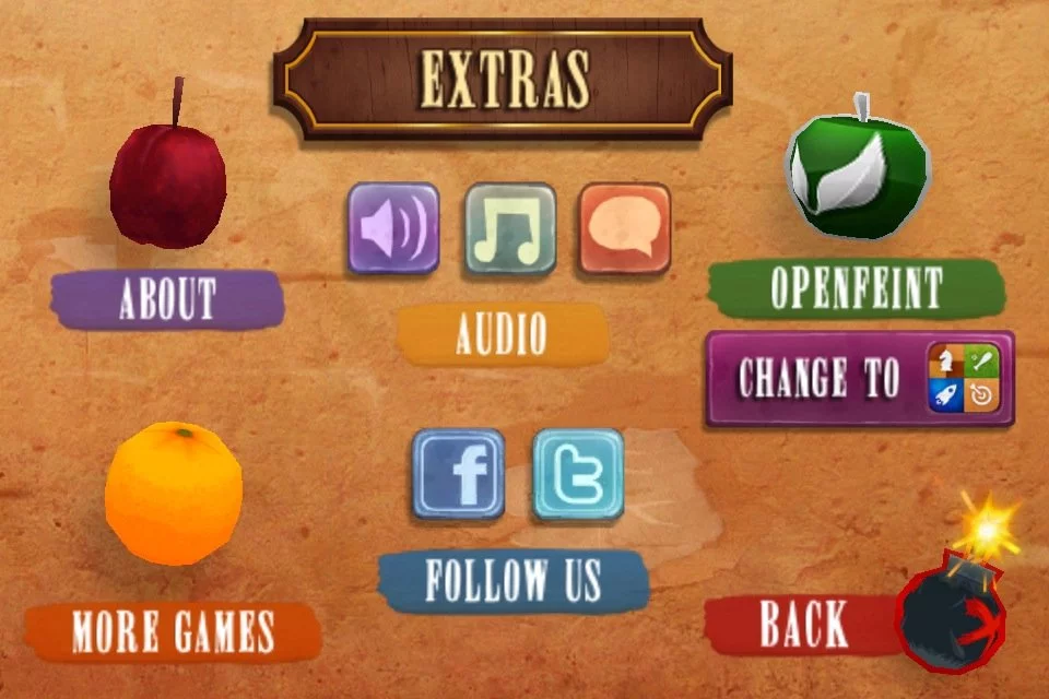 Изображение игры: Fruit Ninja: Puss in Boots