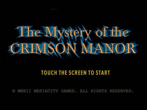 Изображение игры: The Mystery of the Crimson Manor