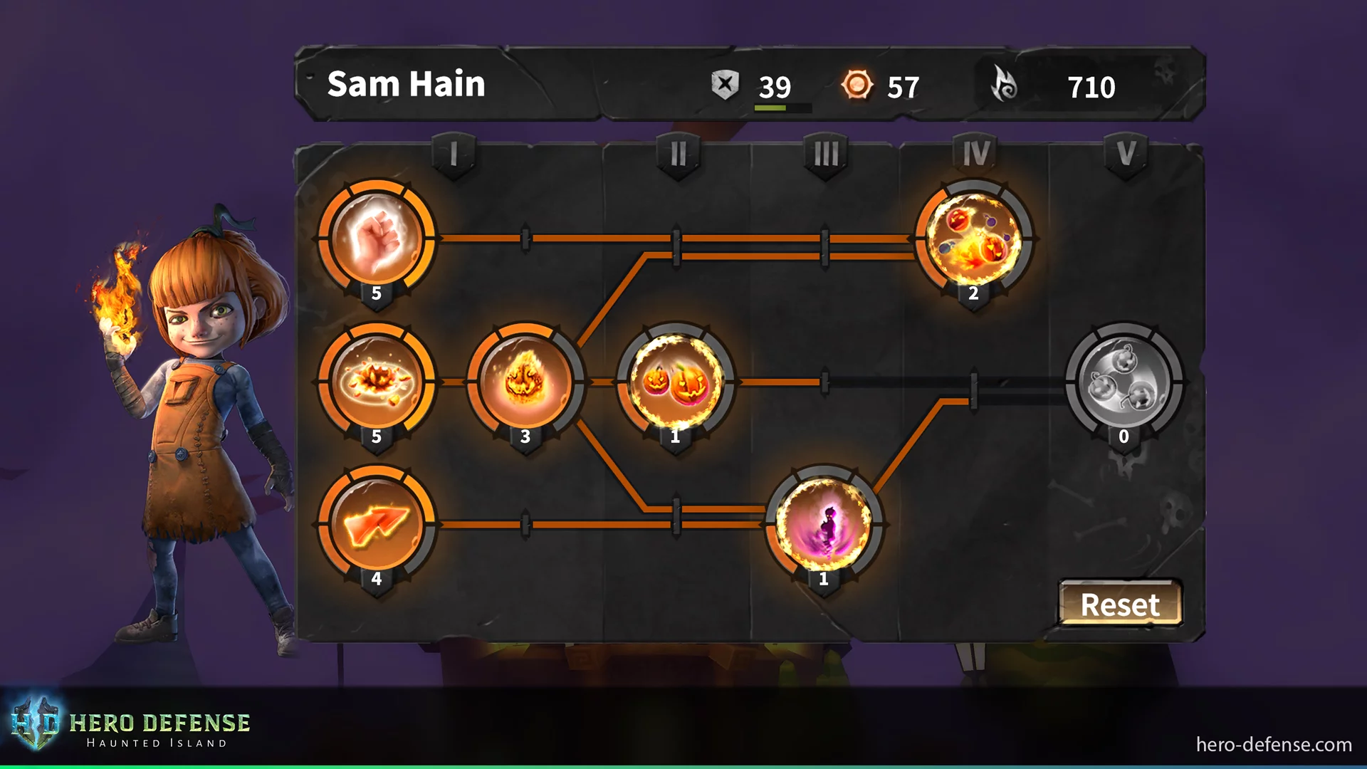 Изображение игры: HERO DEFENSE